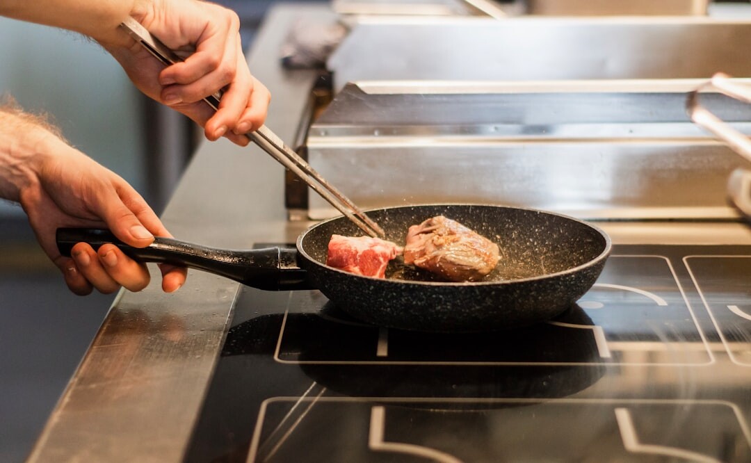cooking healthy meal